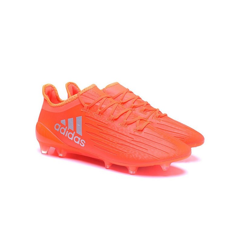 crampons adidas orange