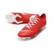 Chaussure de Foot Mercurial 2019 Nike Vapor XII Elite FG - Rouge Blanc