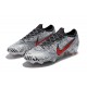 Nike Chaussure de Foot Mercurial Vapor XII Elite FG Neymar - Blanc Rouge Noir