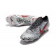 Nike Chaussure de Foot Mercurial Vapor XII Elite FG Neymar - Blanc Rouge Noir
