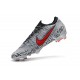 Nike Chaussure de Foot Mercurial Vapor XII Elite FG Neymar - Blanc Rouge Noir