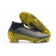 Nike Chaussures football Mercurial Superfly VI 360 Elite FG Gris Noir