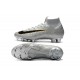 Nike Chaussures football Mercurial Superfly VI 360 Elite FG Argent Noir