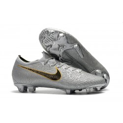 Nike Chaussure de Foot Mercurial Vapor XII Elite FG Argent Noir