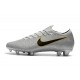 Nike Chaussure de Foot Mercurial Vapor XII Elite FG Argent Noir