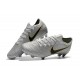 Nike Chaussure de Foot Mercurial Vapor XII Elite FG Argent Noir