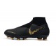 Crampons Nouvelles Nike Phantom Vision Elite DF FG Black Lux