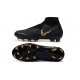 Crampons Nouvelles Nike Phantom Vision Elite DF FG Black Lux