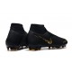 Crampons Nouvelles Nike Phantom Vision Elite DF FG Black Lux