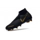 Crampons Nouvelles Nike Phantom Vision Elite DF FG Black Lux