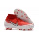 Crampons Nouvelles Nike Phantom Vision Elite DF FG Fully Charged Rouge