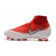 Crampons Nouvelles Nike Phantom Vision Elite DF FG Fully Charged Rouge