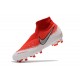 Crampons Nouvelles Nike Phantom Vision Elite DF FG Fully Charged Rouge