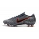 Crampons Nike Mercurial Vapor XII Elite FG 2019 Gris Noir Orange