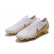 Crampons Nike Mercurial Vapor XII Elite FG 2019 Blanc Or