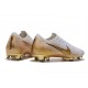 Crampons Nike Mercurial Vapor XII Elite FG 2019 Blanc Or