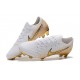 Crampons Nike Mercurial Vapor XII Elite FG 2019 Blanc Or