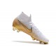 Crampon Nike Mercurial Superfly VI 360 Elite FG Blanc Or