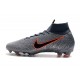 Crampon Nike Mercurial Superfly VI 360 Elite FG Gris Noir