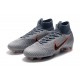 Crampon Nike Mercurial Superfly VI 360 Elite FG Gris Noir