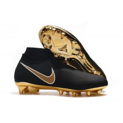 Crampons Nouvelles Nike Phantom Vision Elite DF FG Noir Or