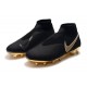 Crampons Nouvelles Nike Phantom Vision Elite DF FG Noir Or