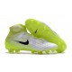 Chaussures de football pour Hommes Nike Magista Obra II FG Blanc Jaune