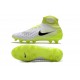 Chaussures de football pour Hommes Nike Magista Obra II FG Blanc Jaune