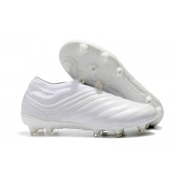 Adidas Copa 19+ FG Chaussures Pour Hommes Blanc