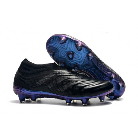 Adidas Copa 19+ FG Chaussures Pour Hommes Noir Bleu