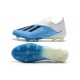 Hommes - Chaussures de Football Adidas X 18+ FG Bleu Blanc Noir
