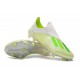 Adidas Chaussures de Football X 18+ FG - Blanc Vert