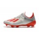 Crampons de Football adidas X 19.1 FG Argent Rouge