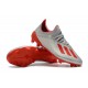 Crampons de Football adidas X 19.1 FG Argent Rouge