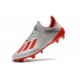 Crampons de Football adidas X 19.1 FG Argent Rouge