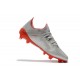 Crampons de Football adidas X 19.1 FG Argent Rouge