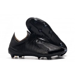 Crampons de Football adidas X 19.1 FG Noir