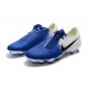 Nike Phantom Venom Elite FG Chaussures - Bleu Blanc Noir