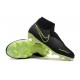 Crampons Nouvelles Nike Phantom Vision Elite DF FG Noir Volt