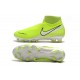 Crampons Nouvelles Nike Phantom Vision Elite DF FG Volt Blanc