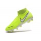 Crampons Nouvelles Nike Phantom Vision Elite DF FG Volt Blanc