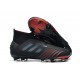 adidas Predator 19+ FG Nouvel Chaussure Noir Rouge