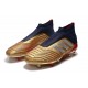 adidas Predator 19+ FG Nouvel Chaussure Or Rouge