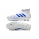 adidas Predator 19+ FG Nouvel Chaussure Blanc Bleu