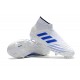 adidas Predator 19+ FG Nouvel Chaussure Blanc Bleu