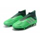 adidas Predator 19+ FG Nouvel Chaussure Vert Argent