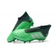 adidas Predator 19+ FG Nouvel Chaussure Vert Argent