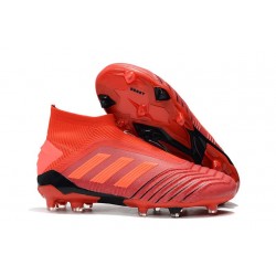 adidas Predator 19+ FG Nouvel Chaussure Rouge