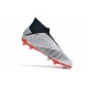 adidas Predator 19+ FG Nouvel Chaussure Argent Rouge Noir