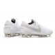 Crampons de Football Nike Tiempo Legend 8 Elite FG Blanc Chrome Platine